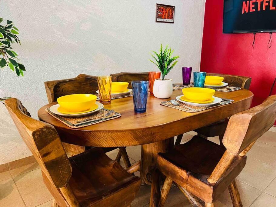 Casa Con Alberca A 8 Min De Playa Leilighet Ixtapa  Eksteriør bilde